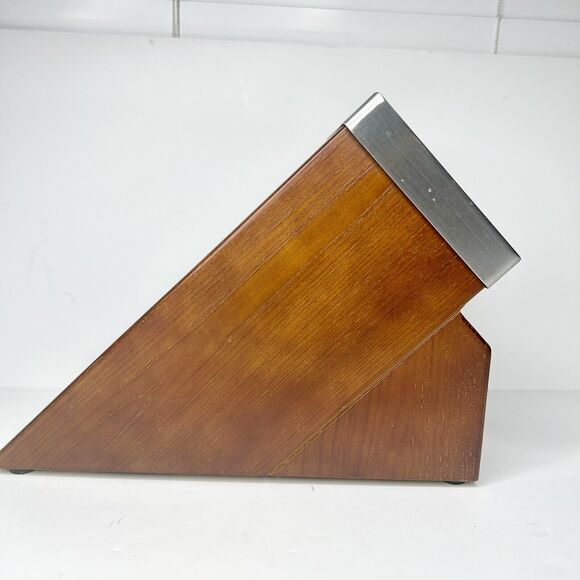 JA Henckels Modernist Knife-Sharpening Block, Holds 12 Knives, 1 Pr Shears - Picture 5 of 12